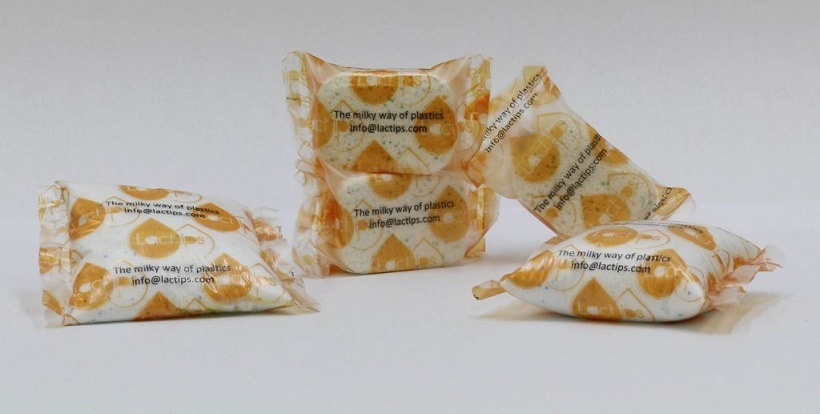 Lactips,替代包裝材料